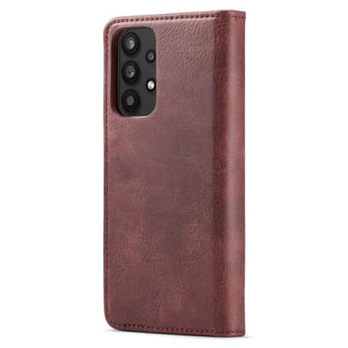 DG MING Samsung A33 5G 2-in-1 magneetti lompakkokotelo - Punainen