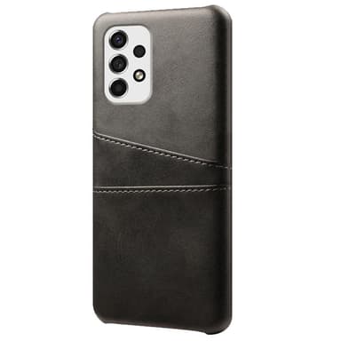 SKALO Samsung A53 5G PU-nahkainen Korttikotelo - Musta