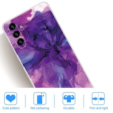 SKALO Samsung A13 5G Marmori TPU kuori - #5