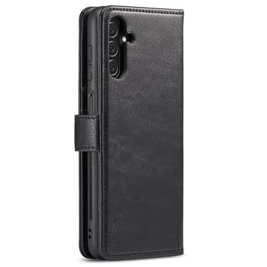 DG MING Samsung A13 5G 2-in-1 magneetti lompakkokotelo - Musta