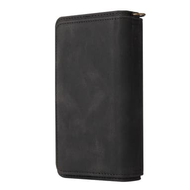 SKALO Samsung A53 5G Big Wallet 17-lokeroa Lompakkokotelo - Musta