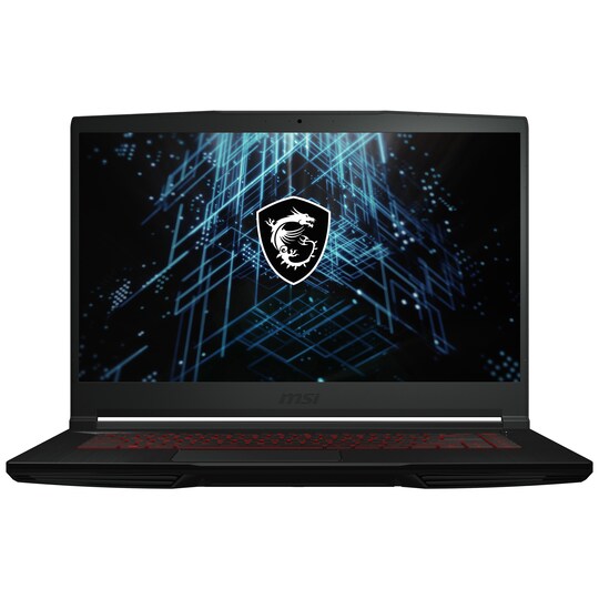 MSI GF63 Thin 15,6" pelikannettava i5/8/512/1650