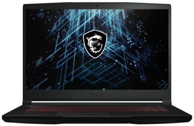 MSI GF63 Thin 15,6" pelikannettava i5/8/512/1650