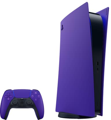 PS5 Digital Edition kuori pelikonsolille (Galactic Purple)