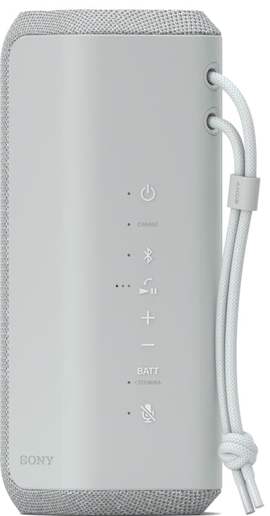 Sony SRS-XE200 kannettava langaton kaiutin (vaaleanharmaa)
