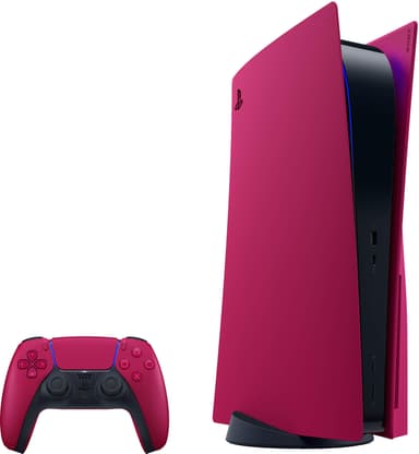 PS5 kuori pelikonsolille (Cosmic Red)