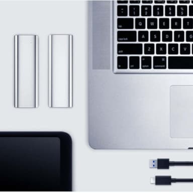 Netac Z Slim ulkoinen SSD 1 Tt USB C 3.2 Gen 2 10 Gb/s