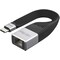 NÖRDIC Flat adapter USB-C Giga Ethernetiin 10cm