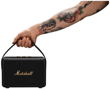 Marshall Kilburn 2 (II) kaiutin (musta/messinki)