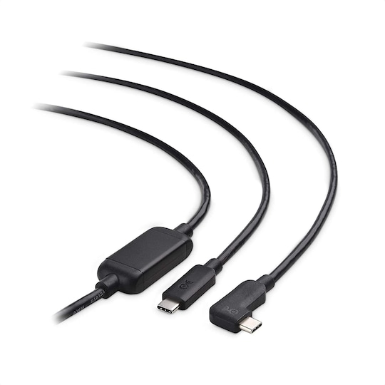 Cable Matters aktiivinen 5 m USB-C–USB-C VR Link -kaapeli Oculus Quest 2 USB3.2 Gen1 5Gbps 3A Super Speed ​​​​VR Link -kaapelille