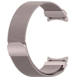 Puro Galaxy Watch 6/4/4 Classic ranneke (ruostumaton teräs, ruusuk.)