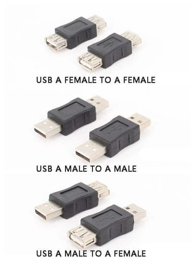 NÖRDIC USB 2.0 -sovitinsarja, 10 eri USB-sovitinta
