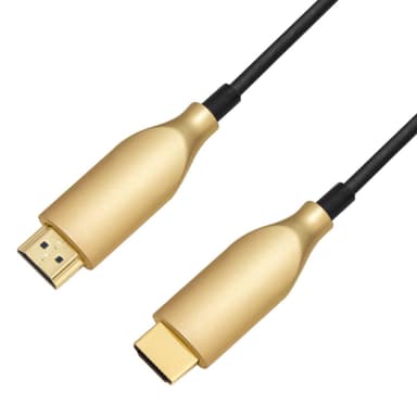 NÖRDIC 25 m Active AOC optinen kuitukaapeli HDMI 2.1 8K 60 Hz, 4K 120 Hz, 48 Gb/s, Dynamic HDR, eARC, VRR, RTX 3080 3090 -yhteensopiva