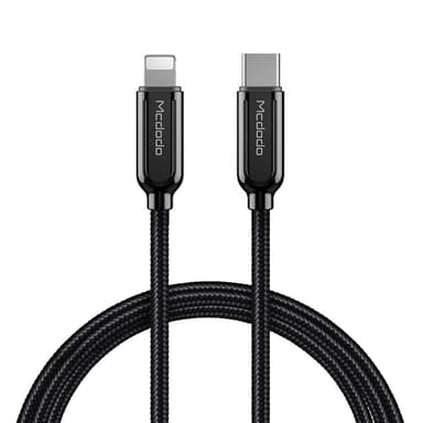 Mcdodo CA-6870 USB C–Apple Lightning (ei MFI) synkronointiin ja nopeaan lataukseen, 1,2 m