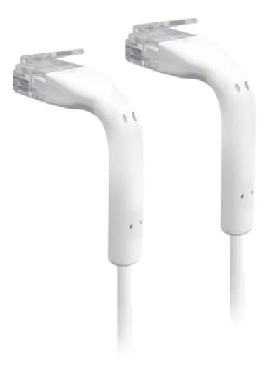 UniFi Ethernet Patch Cable Bendable booted RJ451m white