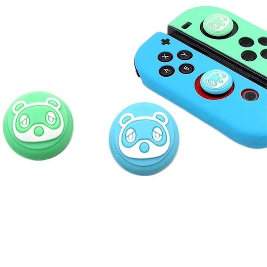 Nintendo Switch Joy-Con silikonikuorisetti sininen / vihreä
