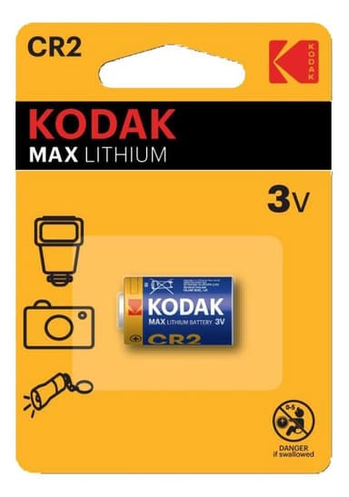Kodak Max litiumparisto CR2 (1 pakkaus)