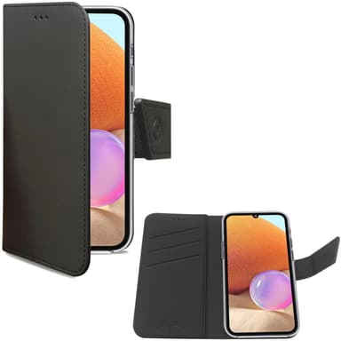 Lompakkokotelo Galaxy A32 4G SM-A325F musta