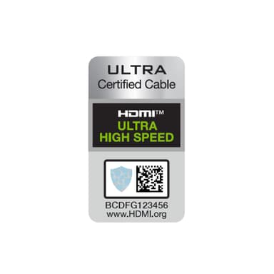 Champion HDMI-kaapeli Ultra-sertifioitu Ha-Ha 8K 2m