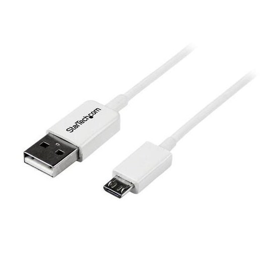 StarTech.com 0.5m USB 2.0 A/Micro-B m/m, 0,5 m, USB A, Micro-USB B, USB 2.0, Uro