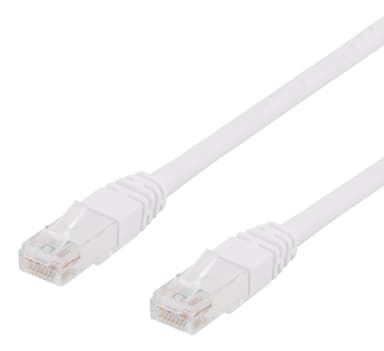 U/UTP Cat6 patch cable, LSZH, 3m, white