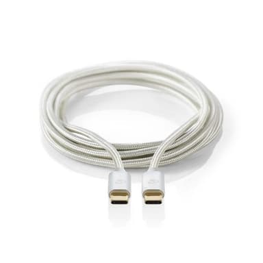 USB 3.1 GEN 2 -Synkronointi-, Lataus- ja AV-Tukikaapeli | Kullattu, 1,0 m | USB-