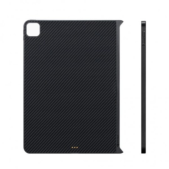 Pitaka iPad Pro 12.9 2020 Suojakuori MagEZ Case Musta/Harmaa Twill