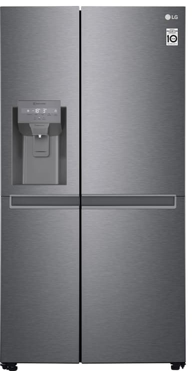 LG side-by-side jääkaappipakastin GSLV31DSXM