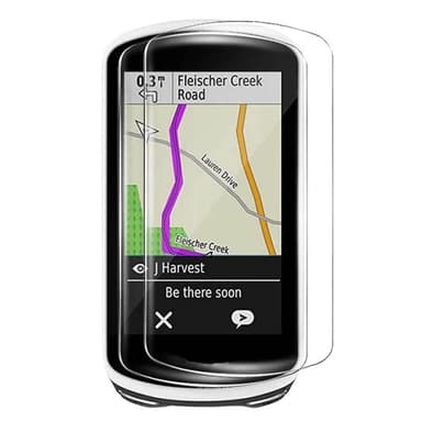 2-Kpl Karkaistu lasi näytönsuoja Garmin Edge 1030 Plus