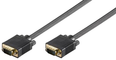 Full HD SVGA -näyttökaapeli, kullattu