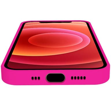 Cromo Pehmeä kumikotelo iPhone 13 Pro Fl Pink