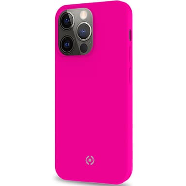 Cromo Pehmeä kumikotelo iPhone 13 Pro Fl Pink