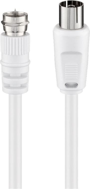 SAT/antennisovittimen kaapeli (<70 dB), 2x suojattu