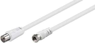 SAT/antennisovittimen kaapeli (<70 dB), 2x suojattu