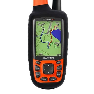 Silikonikotelo Garmin Alpha 50 - Musta