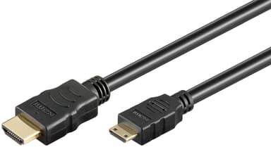 Goobay High Speed Mini HDMIâ„¢ -kaapeli Ethernetillä