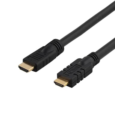DELTACO HDMI-kaapeli, aktiivinen, uros - uros, 1080p, v1.4, 5m, musta