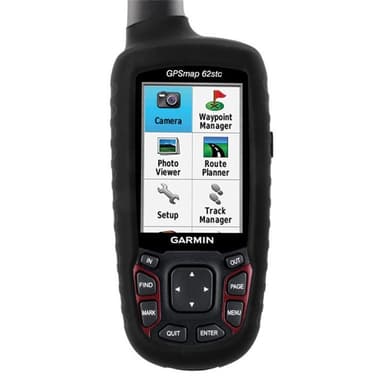 Silikonikotelo Garmin GPSMAP 62stc - Musta