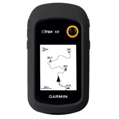Silikonikotelo Garmin eTrex 22x - Musta