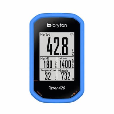 Silikonikotelo Bryton Rider 420 T - Sininen
