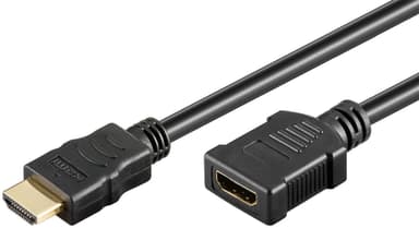 Goobay High Speed HDMIâ„¢ -jatkokaapeli Ethernetillä