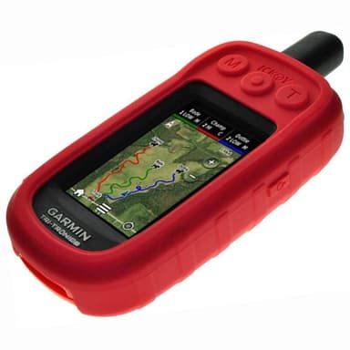 Silikonikotelo Garmin Alpha 100 - Punainen