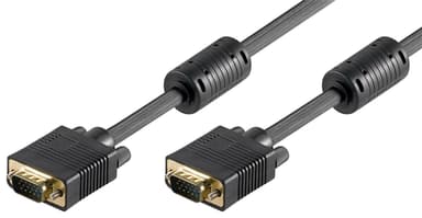 Goobay Full HD SVGA -näyttökaapeli, kullattu