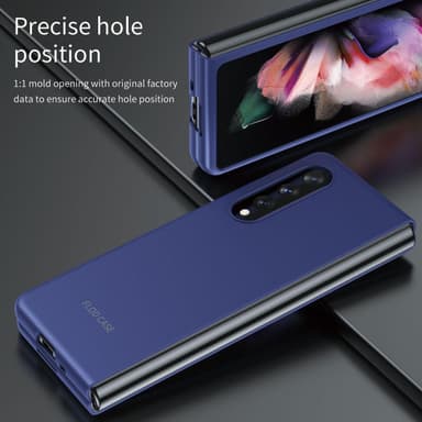 Samsung Galaxy Z Fold 3 Case PC Tummanvihreä