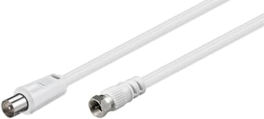 SAT-/antenn-adapterkabel (<70 dB), dubbelskärmad