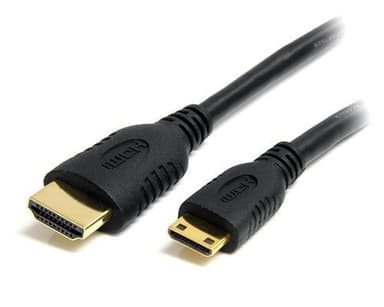 StarTech.com 2 m Höghastighets HDMI-kabel med Ethernet - HDMI till HDMI Mini