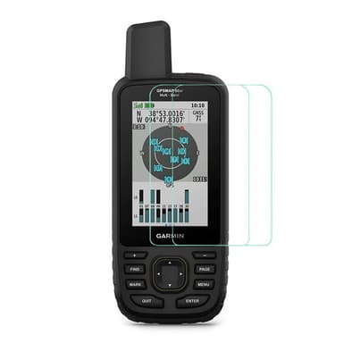 2-Kpl Karkaistu lasi näytönsuoja Garmin GPSMAP 66sr