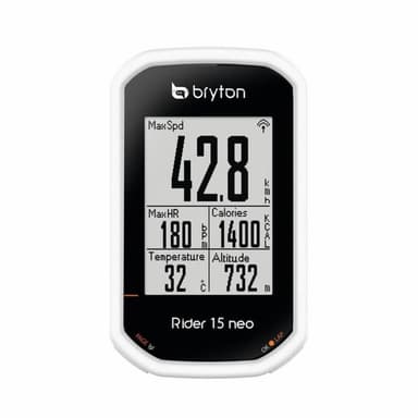 Silikonikotelo Bryton Rider 15 Neo E - Valkoinen