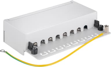 Goobay CAT 5e mini / pöytäliitäntäpaneeli, 8 porttia