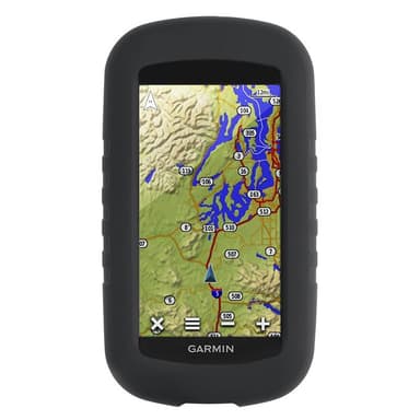 Silikonikotelo Garmin Montana 610 - Musta